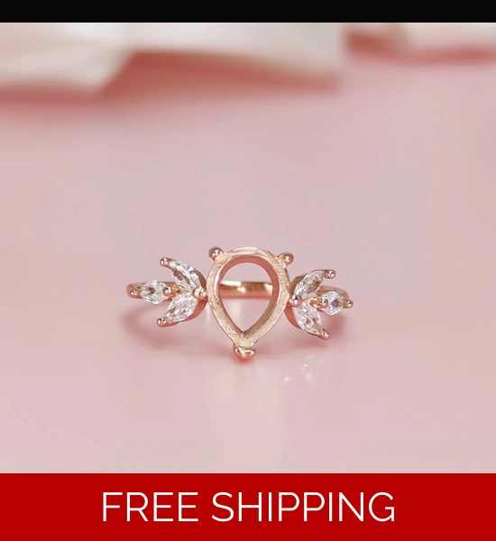 Tear drop Ring ~ Cred